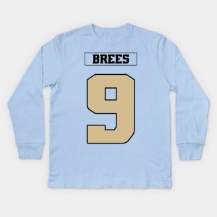 Drew Brees Kids Long Sleeve T-Shirt